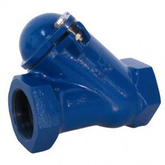 Зворотній клапан муфтовий T.I.S. C069 каналізаційний чавунний Ду25 Ру16