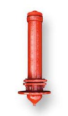 Гидрант пожарный чугунный ГЧП-1000 (H = 1 м)